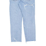 LEVI'S BIG E Distressed Womens Jeans Blue Regular Straight Stone Wash W26 L24