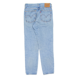 LEVI'S BIG E Womens Jeans Blue Regular Straight Stone Wash W26 L27