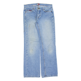 TOMMY JEANS Womens Jeans Blue Regular Straight Stone Wash W30 L30