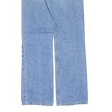 TOMMY JEANS Womens Jeans Blue Regular Straight Stone Wash W30 L30