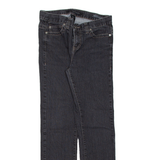 CALVIN KLEIN JEANS Womens Jeans Black Slim Straight W31 L30