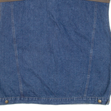 MCGREGOR Mens Denim Gilet Blue 2XL