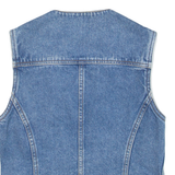 JACK MORGAN Womens Denim Gilet Blue S