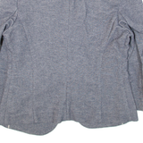 TOMMY HILFIGER Womens Blazer Jacket Blue S