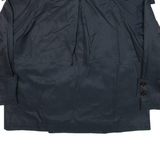 MASSIMO DUTTI Womens Pea Coat Blue L