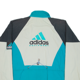 ADIDAS EQUIPMENT Mens Track Jacket Green 90s Colourblock L