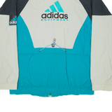 ADIDAS EQUIPMENT Mens Track Jacket Green 90s Colourblock L