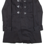 BEN SHERMAN Womens Overcoat Coat Black M