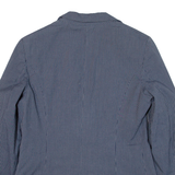 TOMMY HILFIGER Womens Blazer Jacket Blue Striped S