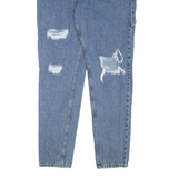 KARL KANI Carpenter Distressed Mens Jeans Blue Slim Tapered W28 L32