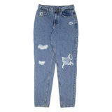 KARL KANI Carpenter Distressed Mens Jeans Blue Slim Tapered W28 L32