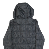 COLUMBIA Omni-Heat Womens Puffer Coat Black Hooded S