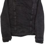 LEE Mens Sherpa Lined Denim Jacket Black S