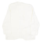 Womens Blazer Jacket Cream 90s M