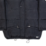 FILA Down Insulated Mens Puffer Coat Blue 2XL