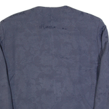 THE LEGEND Womens Blazer Jacket Blue 90s Floral L