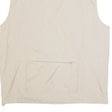 JIN TAN Utility Mens Gilet Beige L