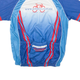 OCHSNER SPORT Full Zip Cycling Mens Jersey Blue L