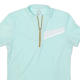 DECATHLON Cycling Womens Jersey Blue 1/4 Zip XS