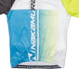 NAKAMURA Full Zip Cycling Mens Jersey White S
