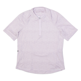 ROCKRIDER Cycling Womens Jersey Pink 1/4 Zip L
