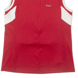XWAVE Cycling Womens Jersey Red Sleeveless 1/2 Zip S