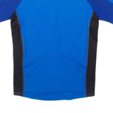 Cycling Mens Jersey Blue 1/4 Zip L