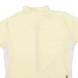 CRAFT Cycling Womens Jersey Yellow 1/2 Zip M