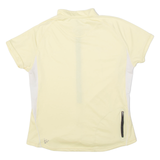 CRAFT Cycling Womens Jersey Yellow 1/2 Zip M