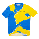 UBS Cycling Mens Jersey Yellow 1/2 Zip 2XL