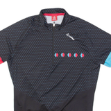 LOFFLER Cycling Mens Jersey Black 1/4 Zip S