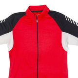 Full Zip Cycling Mens Jersey Red M
