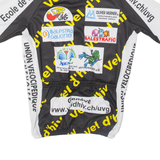 VEL D'HIV Full Zip Cycling Mens Jersey Black XS