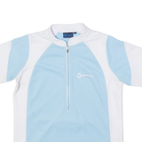 MOVEMENT Cycling Womens Jersey Blue 1/2 Zip S