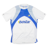 Cycling Mens Jersey White 1/2 Zip L