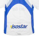 Cycling Mens Jersey White 1/2 Zip L