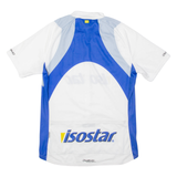 Cycling Mens Jersey White 1/2 Zip L