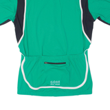 GORE Cycling Womens Jersey Green 1/2 Zip L