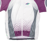 TWERENBOLD Full Zip Cycling Mens Jersey White XL