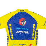 D.GIRARD Cycling Mens Jersey Blue 1/4 Zip L