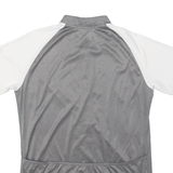 CRANE Full Zip Cycling Mens Jersey Grey M