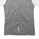 CRANE Full Zip Cycling Mens Jersey Grey M