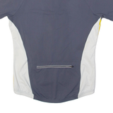 STOKE Cycling Mens Jersey Grey 1/2 Zip M