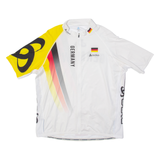 Germany Cycling Mens Jersey White 2XL