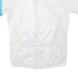 Cycling Mens Jersey White 1/2 Zip L