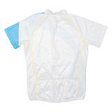 Cycling Mens Jersey White 1/2 Zip L