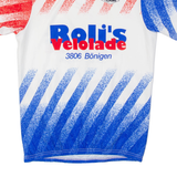 TZAMO Cycling Mens Jersey Blue 1/4 Zip L