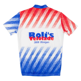 TZAMO Cycling Mens Jersey Blue 1/4 Zip L