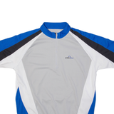 Cycling Mens Jersey Grey 1/4 Zip XL