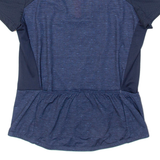 DECATHLON Cycling Womens Jersey Blue 1/4 Zip M